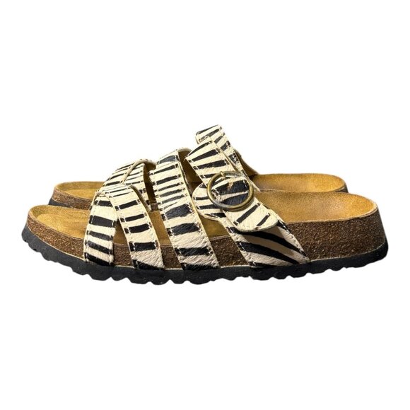 Birkenstock Zebra Print Sandals - Picture 5 of 10